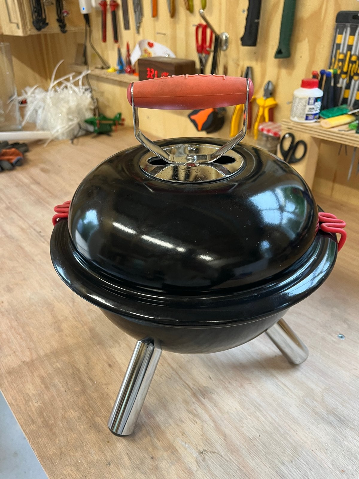 Compacte Bodum Fyrkat tafelbarbecue, Ophalen, Zo goed als nieuw