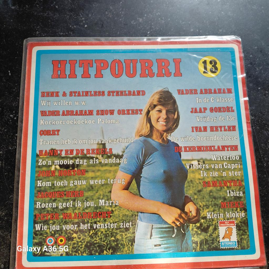 Hitpourri 13 - Diverse Artiesten (LP, Pop, Jaren '70), Complilatie, Ophalen of Verzenden, Gebruikt, 12 inch
