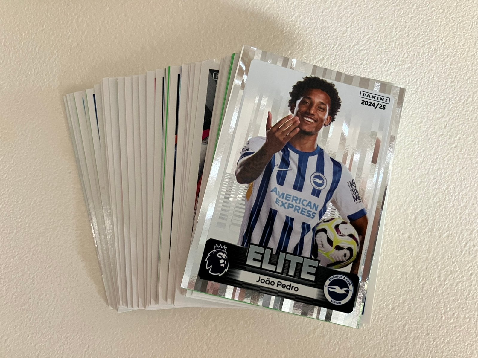 80x Panini Premier League 2024/2025, Ophalen of Verzenden, Zo goed als nieuw