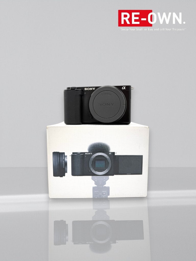 Sony ZV-E10 Body | APS-C | 24MP | Topstaat | 2 Accu's, ., Ophalen of Verzenden, Sony, Geen optische zoom