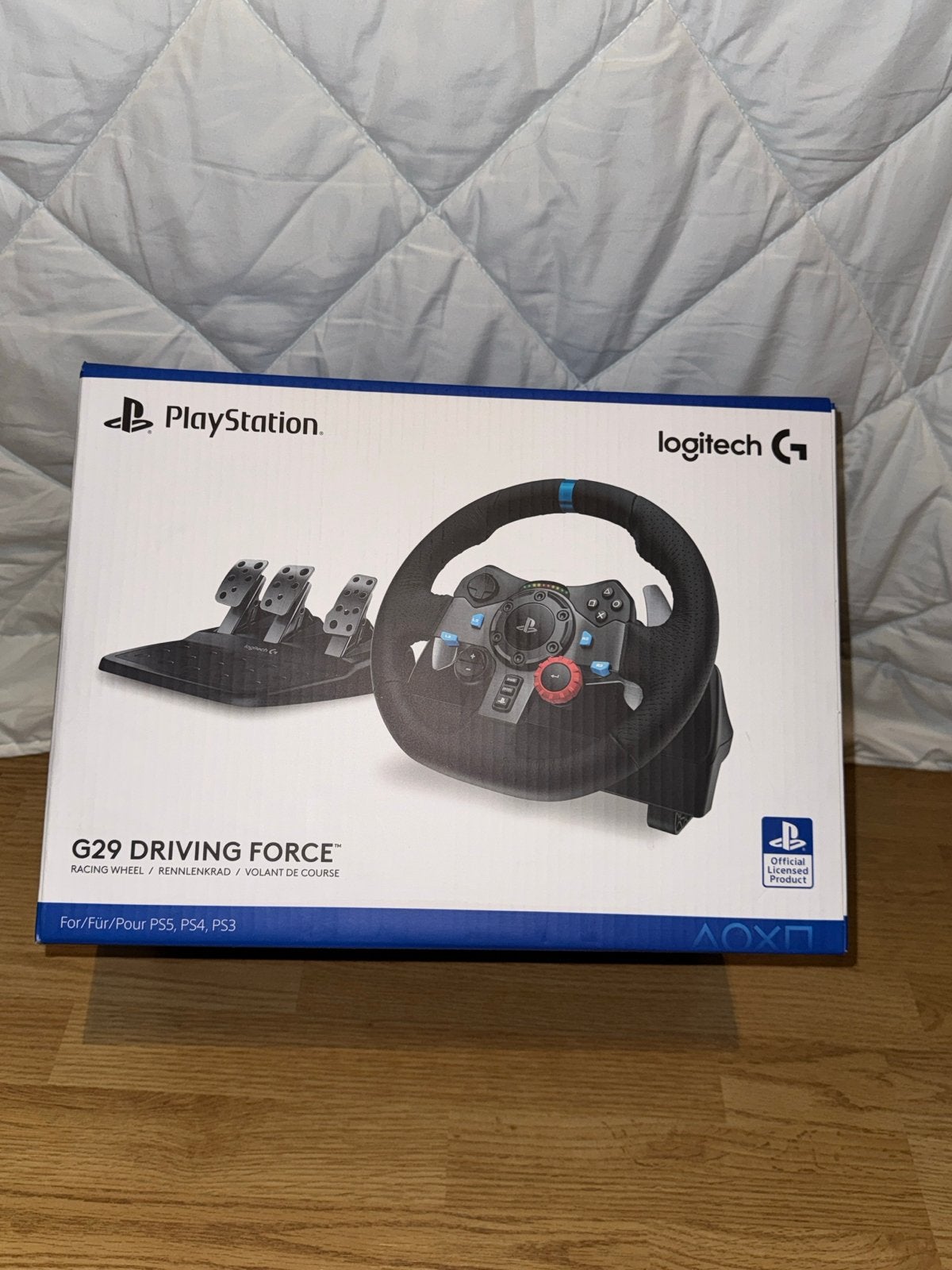 Logitech G29 Stuur, Pedalen + Shifter - Voor PC/Playstation, Ophalen, Racestuur, Force feedback, Zo goed als nieuw