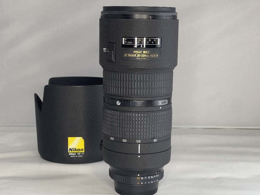 Nikon AF Nikkor 80-200mm f/2.8 ED, Statiefgondel, Nikon, Zo goed als nieuw, Nikon F-mount