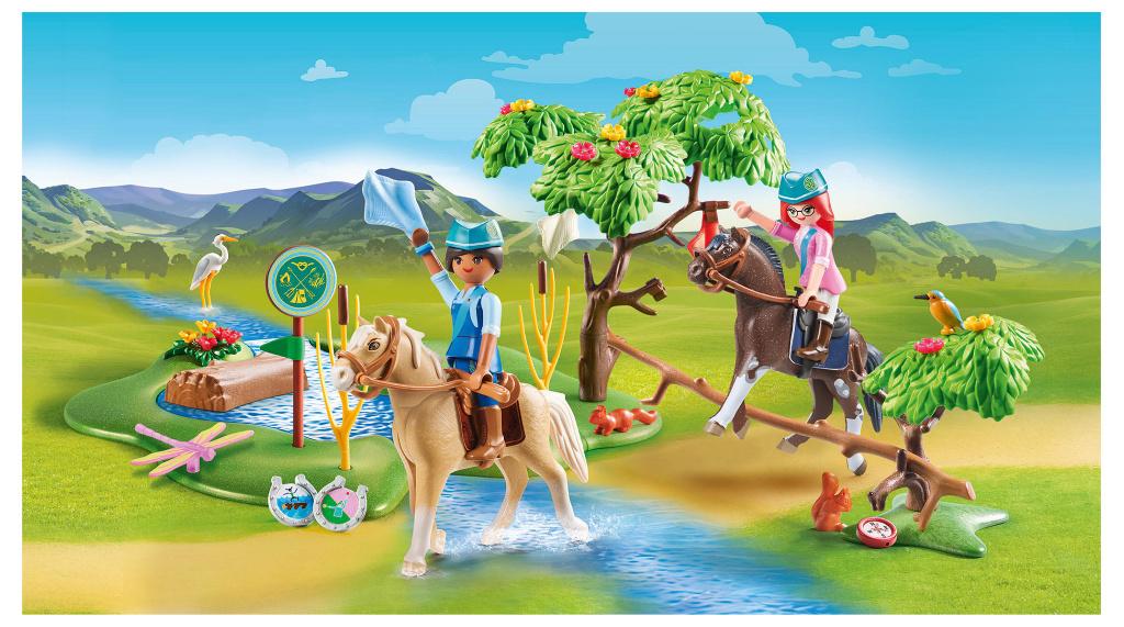 PLAYMOBIL 70330 Spirit Paarden Rivierentocht 78dlg, Ophalen of Verzenden, Nieuw, Complete set