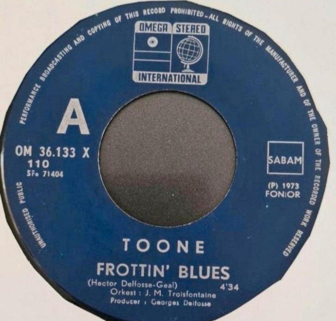 TOONE - FROTTIN' BLUES, Ophalen of Verzenden, Gebruikt