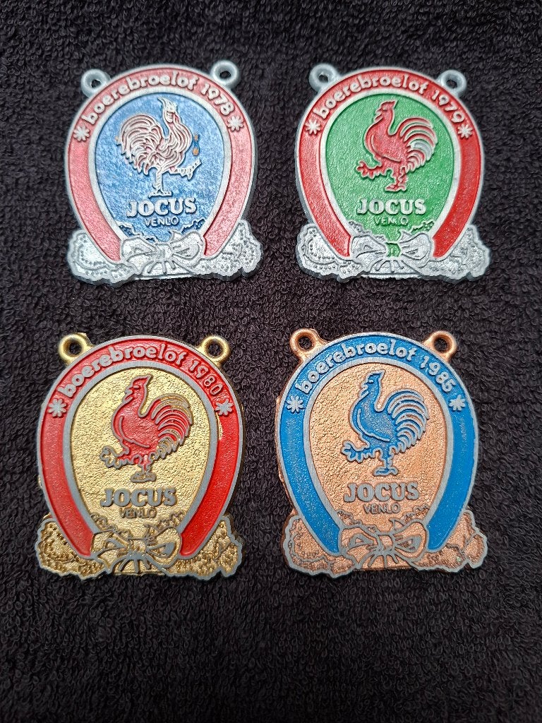 Jocus Boerebroelofs medailles, Ophalen of Verzenden, Overige materialen, Nederland