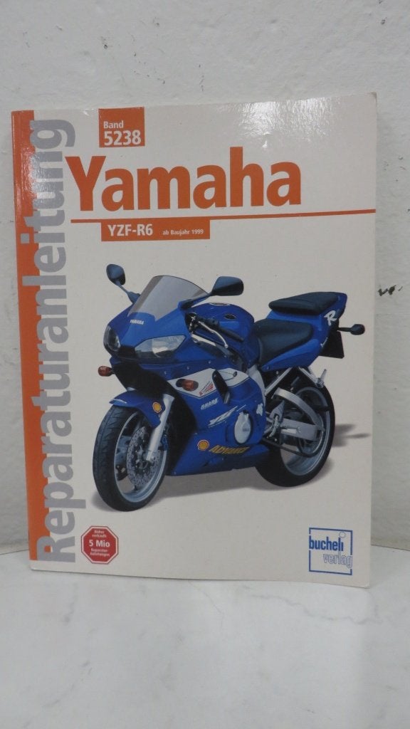 Yamaha YZF-R6 Reparatie handleiding 1999 tm 2002 - Duits, Motoren, Handleidingen en Instructieboekjes, Ophalen of Verzenden, Yamaha