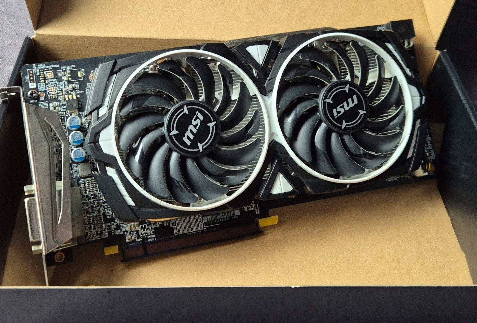 MSI Radeon RX 580 - 8GB VRAM, Computers en Software, Videokaarten, PCI-Express 3, Gebruikt, Ophalen of Verzenden, GDDR5