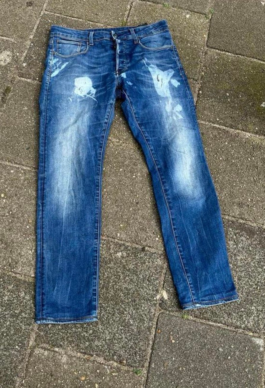 G star jeans  W32 L34, Kleding | Heren, Ophalen of Verzenden, Gedragen, Blauw, W32 (confectie 46) of kleiner