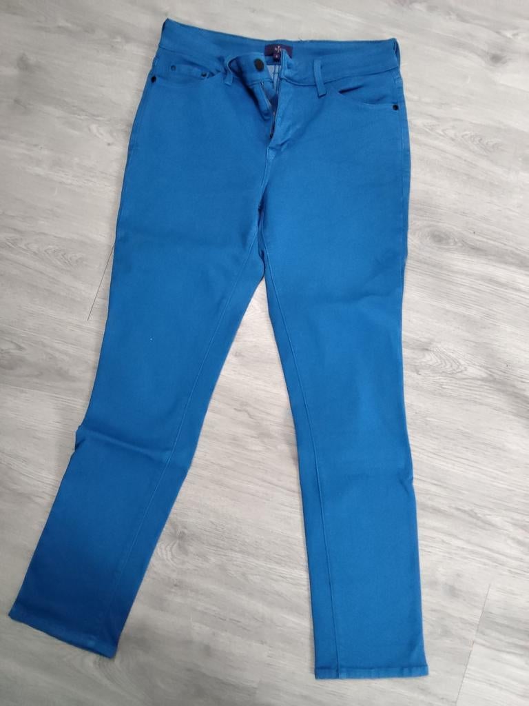 Broek. Kleur kobalt blauw. Maat 38/40. Merk: NYDJ, Blauw, Ophalen of Verzenden, Gedragen, NYDJ