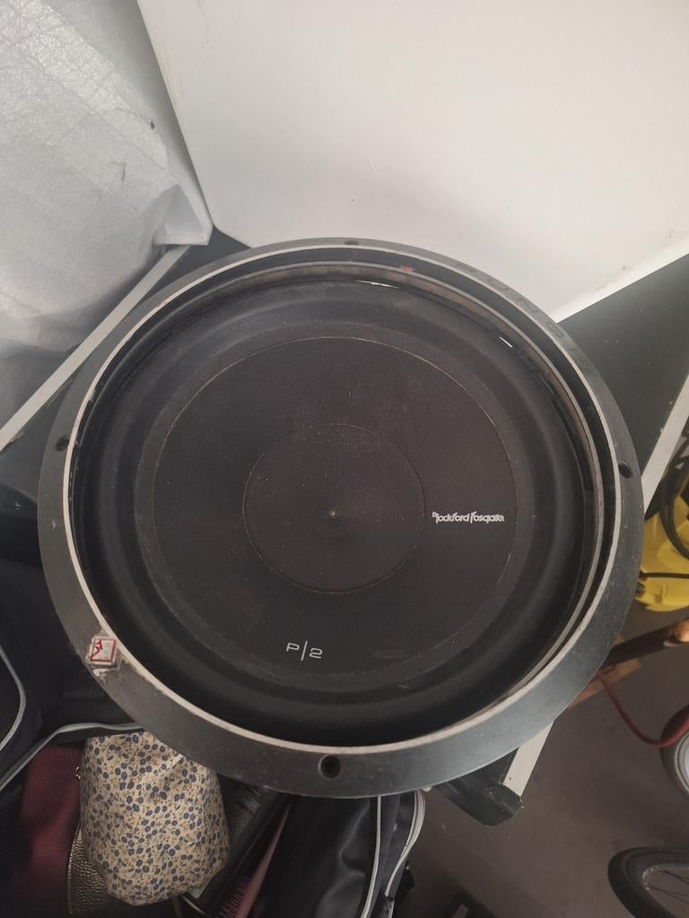 Rockford Fosgate P2 Subwoofer, Ophalen of Verzenden, Gebruikt