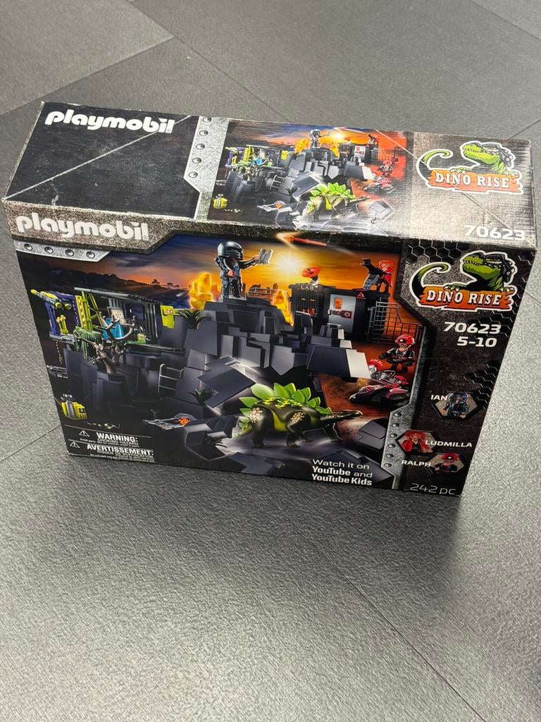 Playmobiel dino rise 70623 242pc, Ophalen of Verzenden, Nieuw