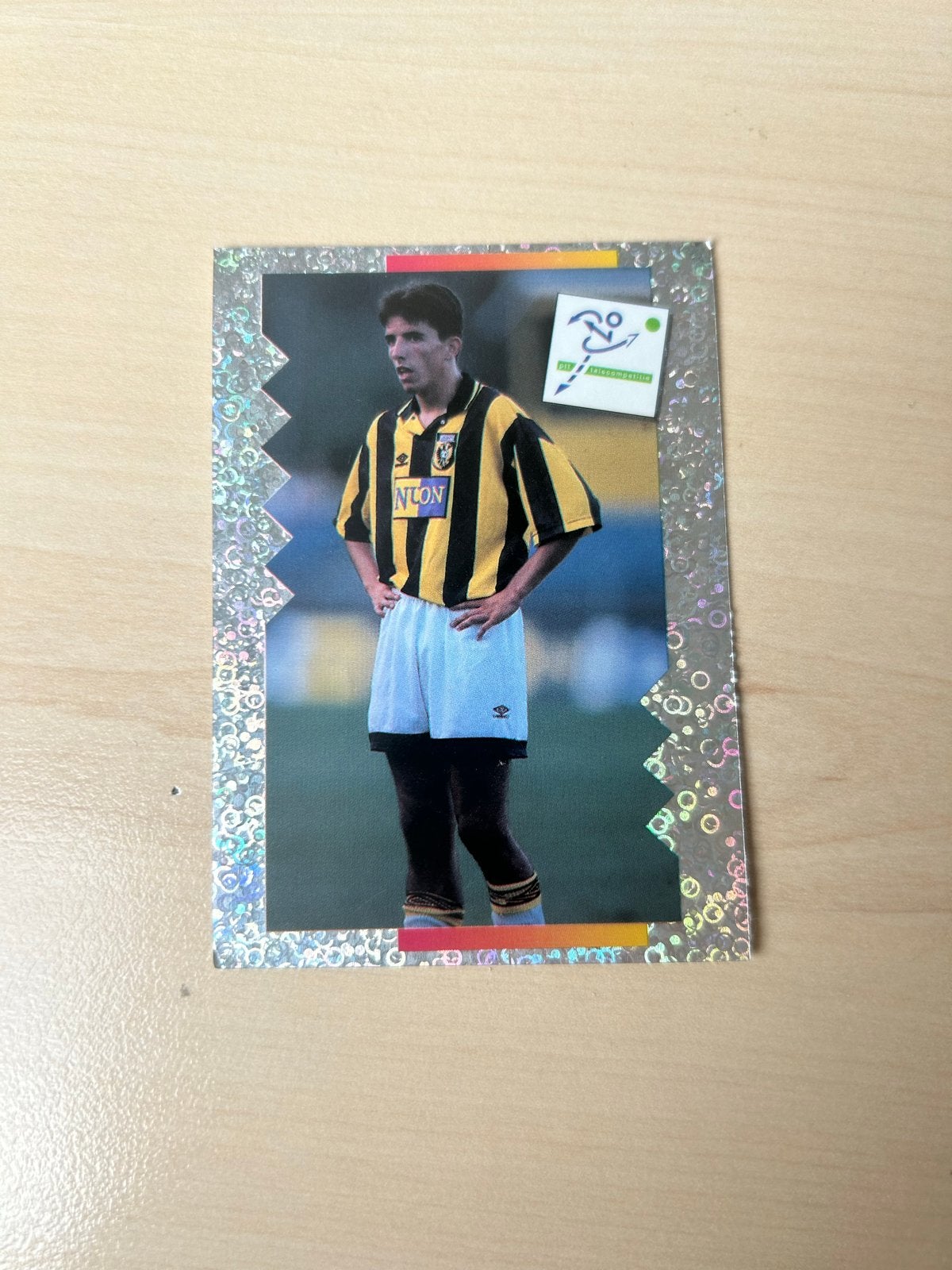 Panini Voetbal 96 Plaatje - Makaay, Ophalen of Verzenden, Zo goed als nieuw, Sticker