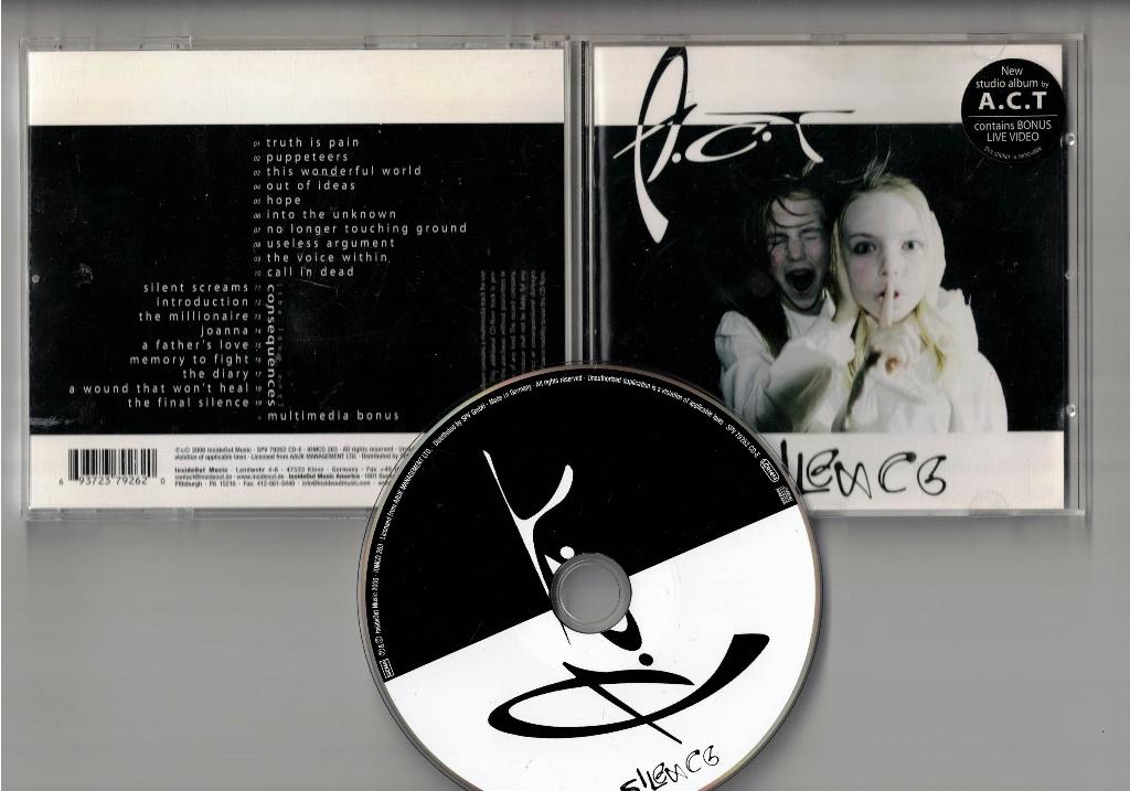A.C.T. CD Silence - prog rock, Cd's en Dvd's, Cd's | Rock, Zo goed als nieuw, Poprock, Ophalen of Verzenden