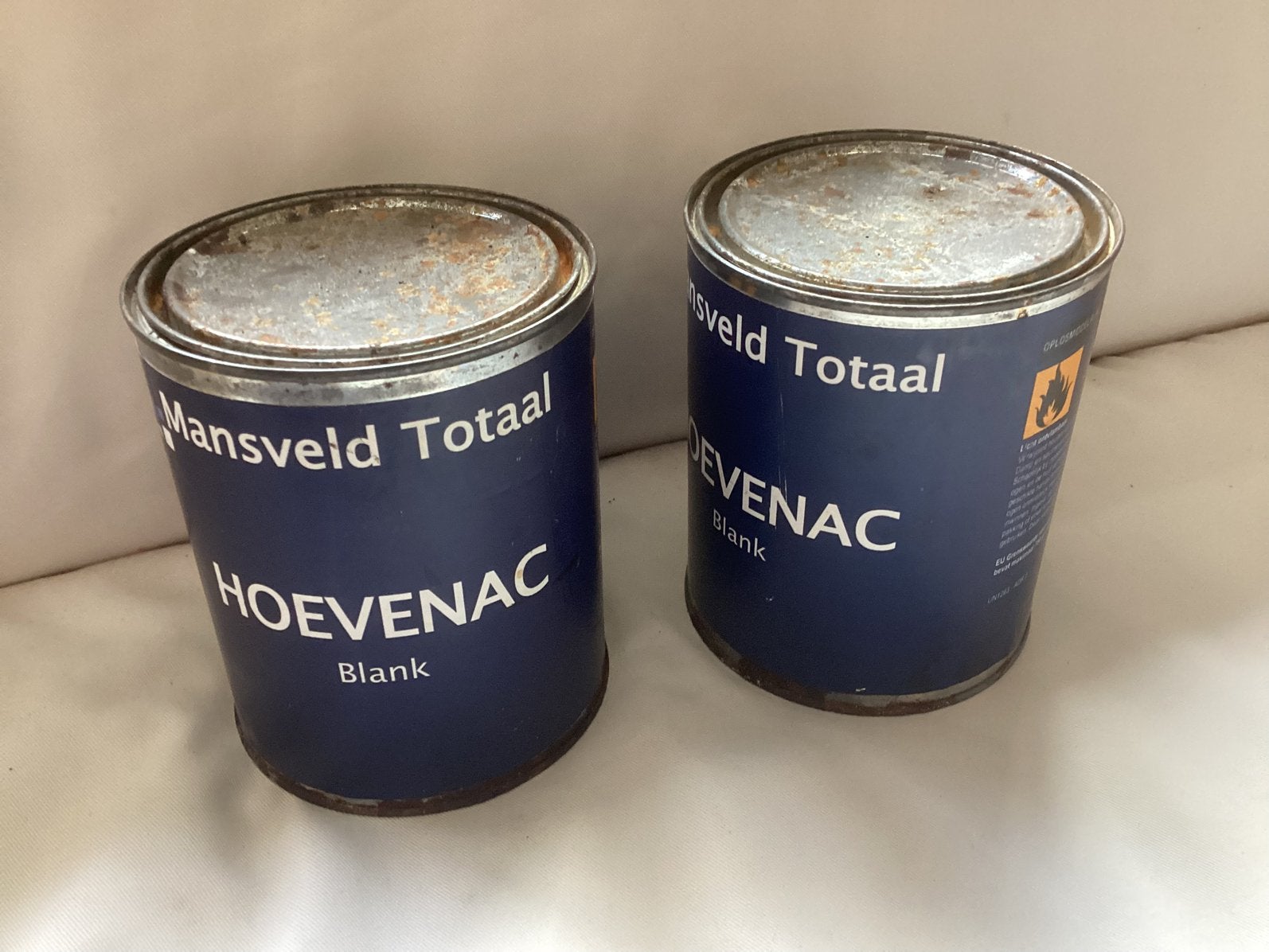 2 liter blanke lak voor metaal, aluminium en kunststof, Ophalen of Verzenden, Zo goed als nieuw, Wit, Lak