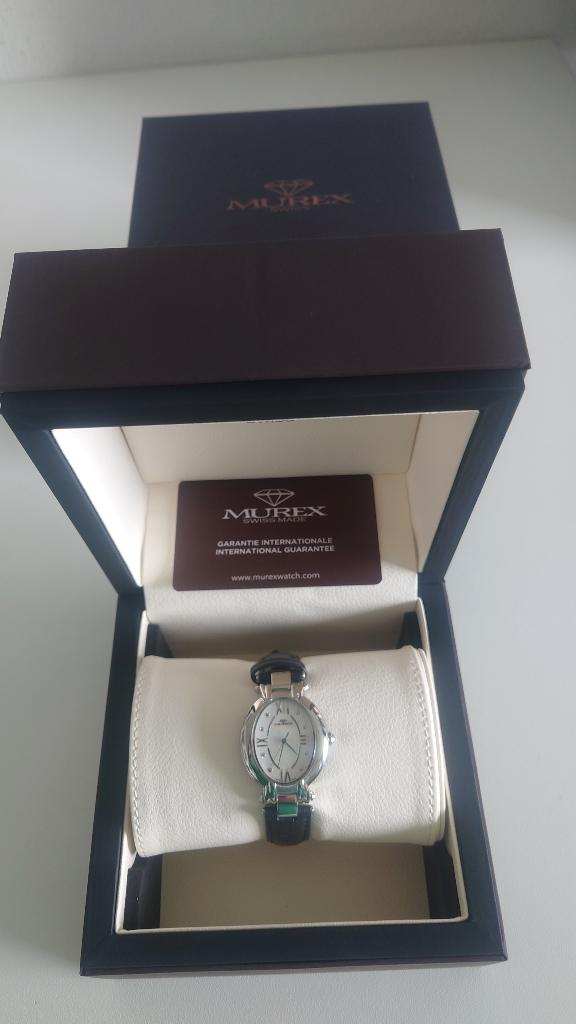 Dames horloge, Overige merken, Leer, Staal, Polshorloge