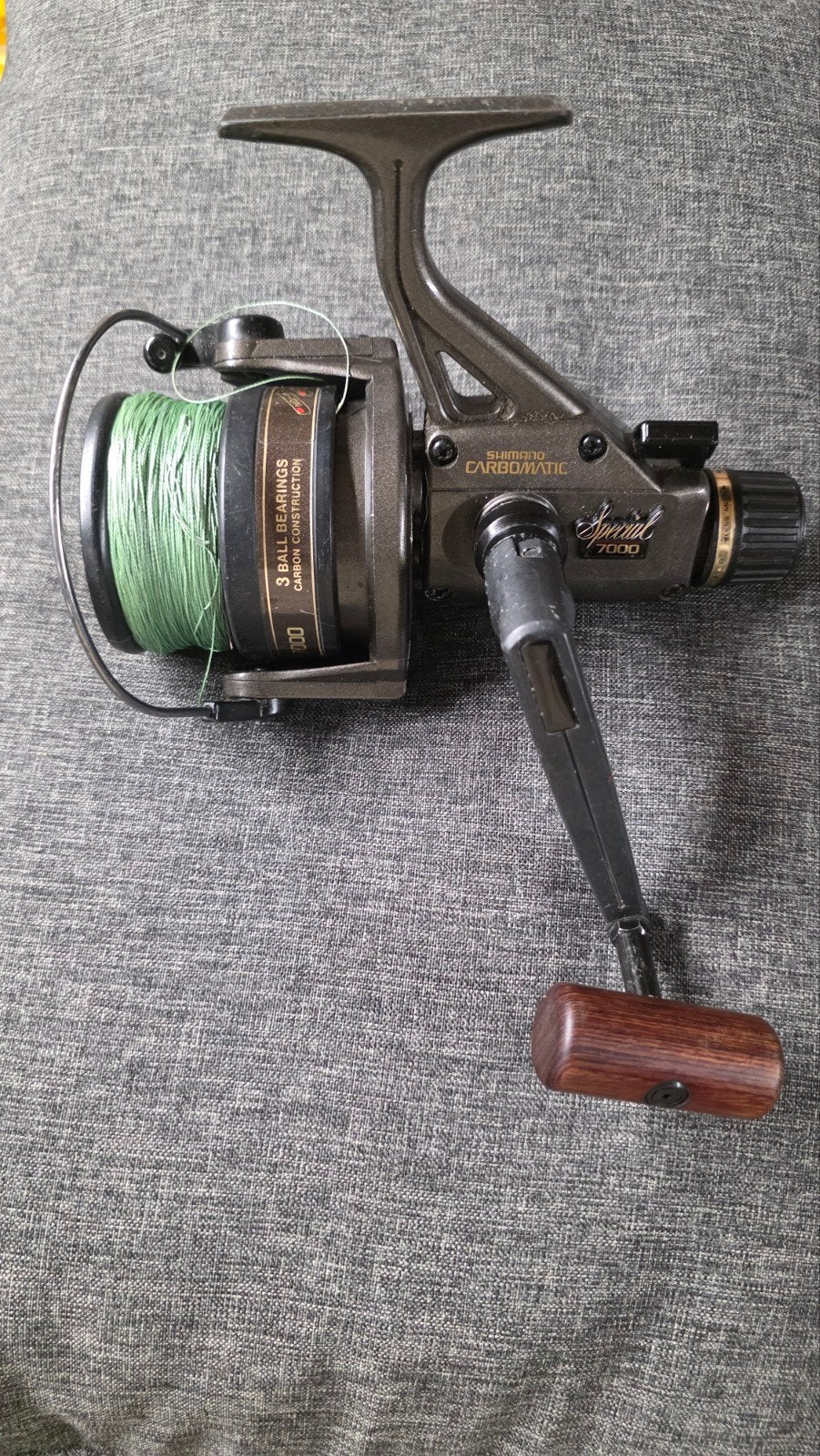 Shimano Carbomatie Special 7000 Vismolen - Gebruikt, Ophalen of Verzenden, Gebruikt, Molen