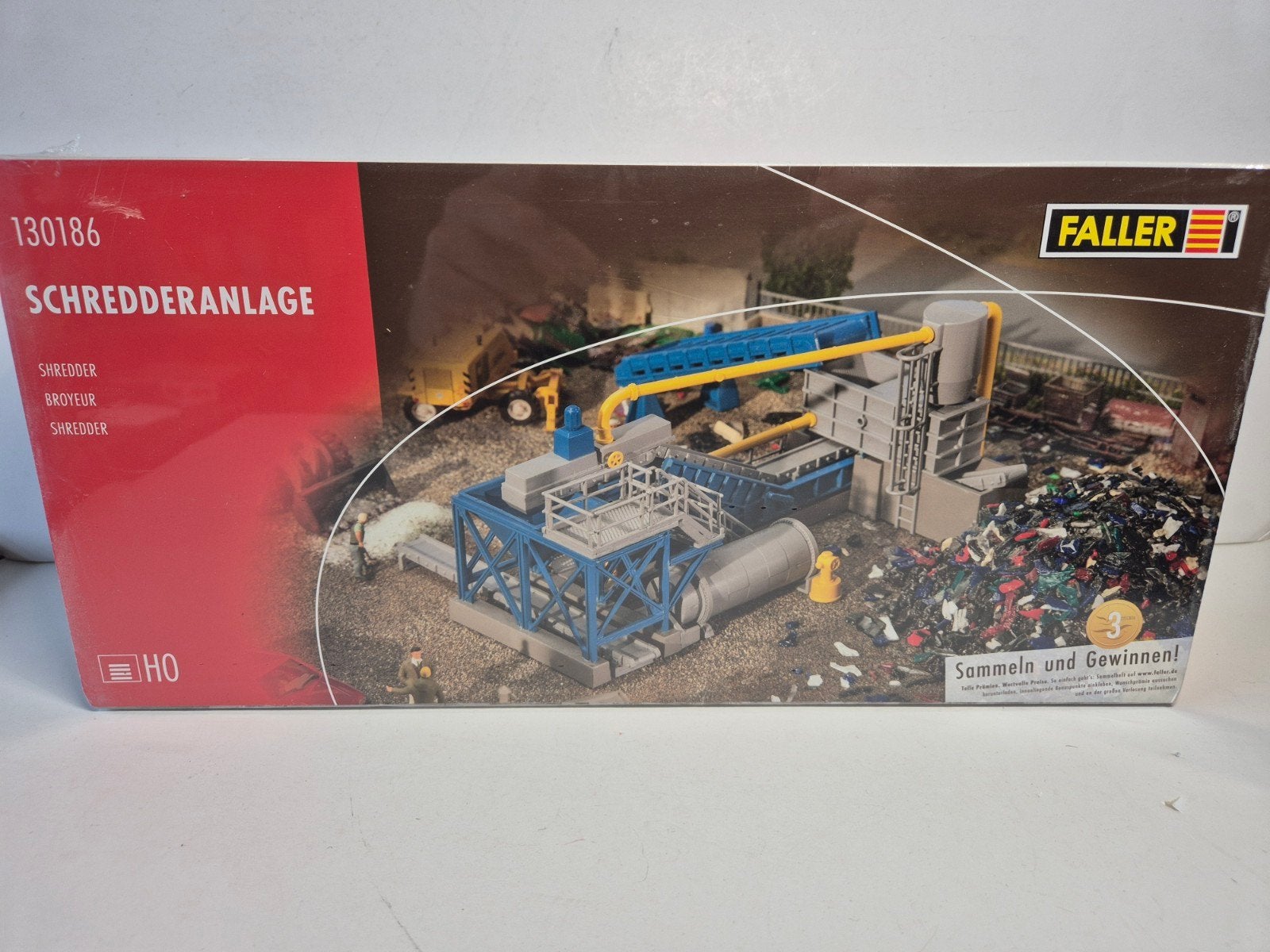 Faller Shredder 1:87, Hobby en Vrije tijd, Modeltreinen | H0, Overige merken, Gelijkstroom of Wisselstroom, Brug, Tunnel of Gebouw