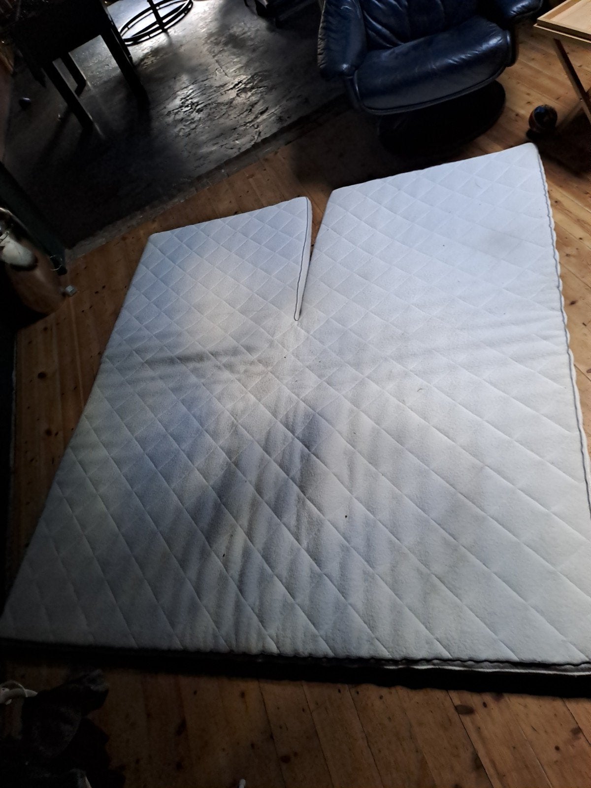 Gebruikt topper, 180x200 cm, tweepersoons, Huis en Inrichting, Slaapkamer | Matrassen en Bedbodems, Ophalen, Gebruikt, Tweepersoons