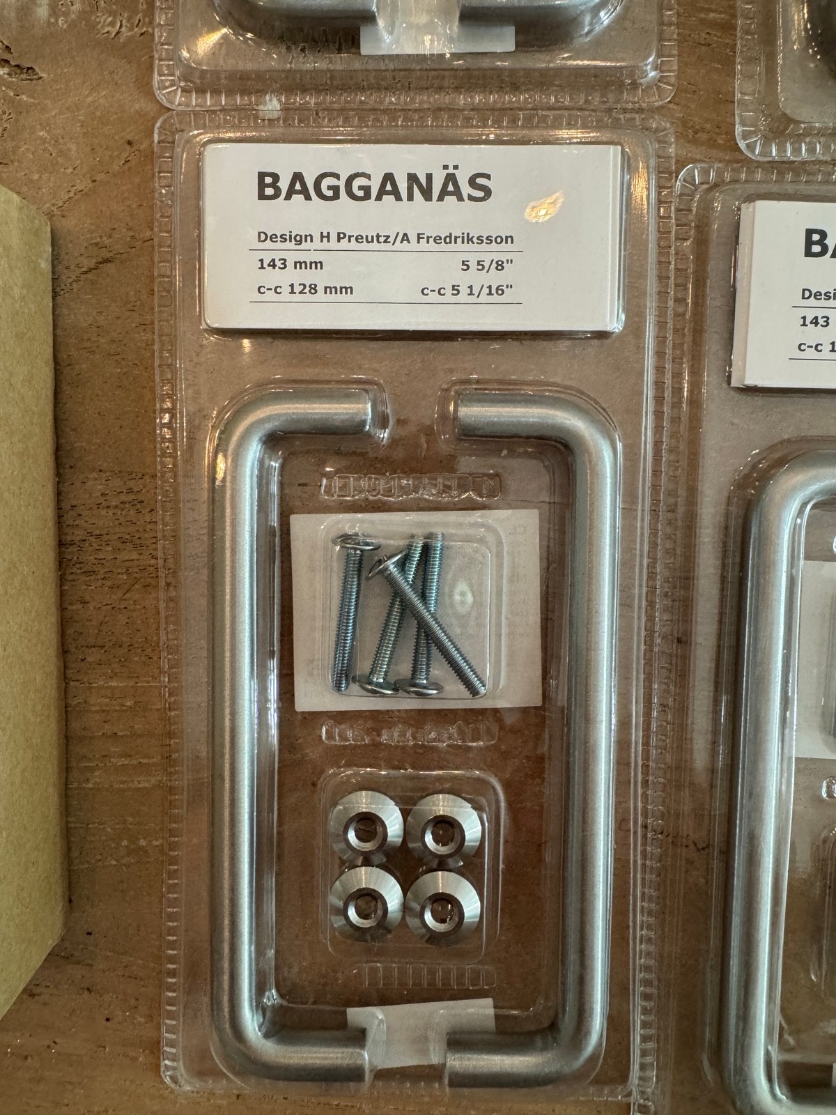 IKEA BAGGANÄS handgrepen, 8 stuks, nieuw in verpakking, Ophalen of Verzenden, Nieuw