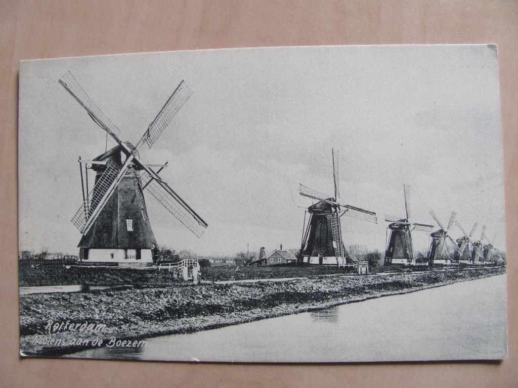 Rotterdam , Molens aan de Boezem, Ophalen of Verzenden, Voor 1920, Zuid-Holland