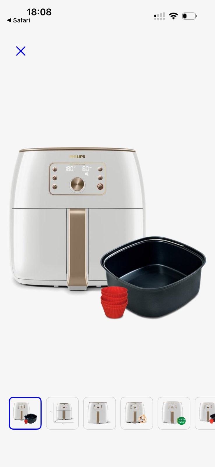 Philips Premium Airfryer XXL HD9870/20