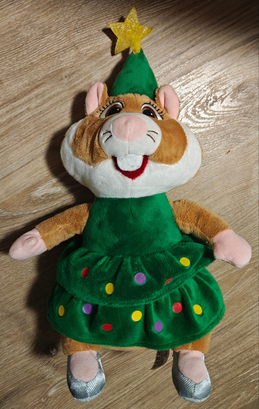 AH Hamster knuffel Kersteditie, Diversen, Ophalen of Verzenden, Zo goed als nieuw