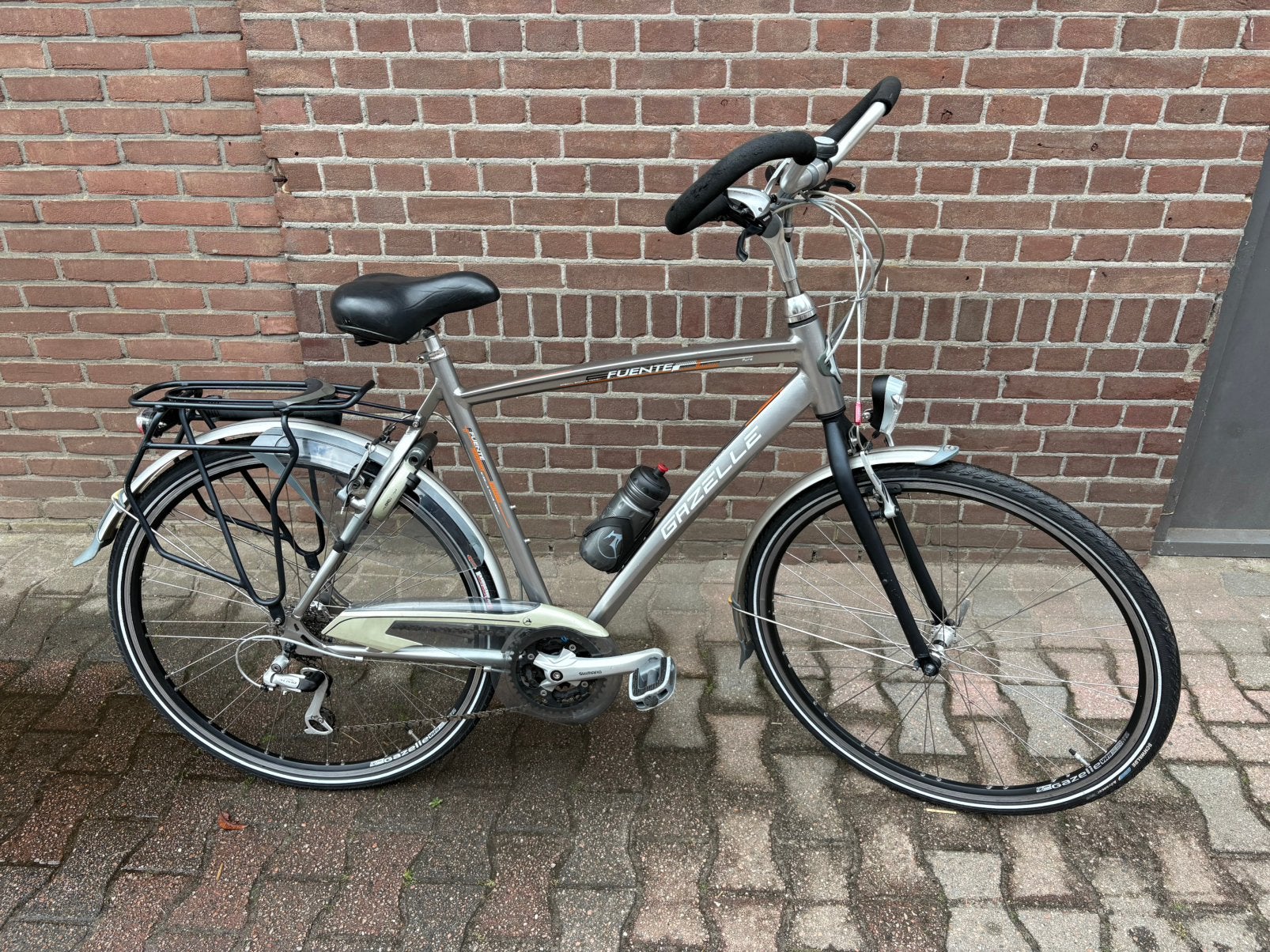 Te koop zeer mooie en lichte Gazelle Fuente herenfiets 57cm, 28 inch, Gebruikt, Velgrem, Ophalen of Verzenden