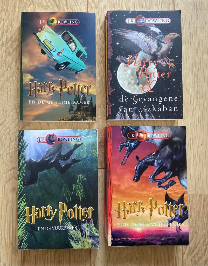 Harry potter 2 t/m 5, Boeken, Ophalen of Verzenden, Gelezen