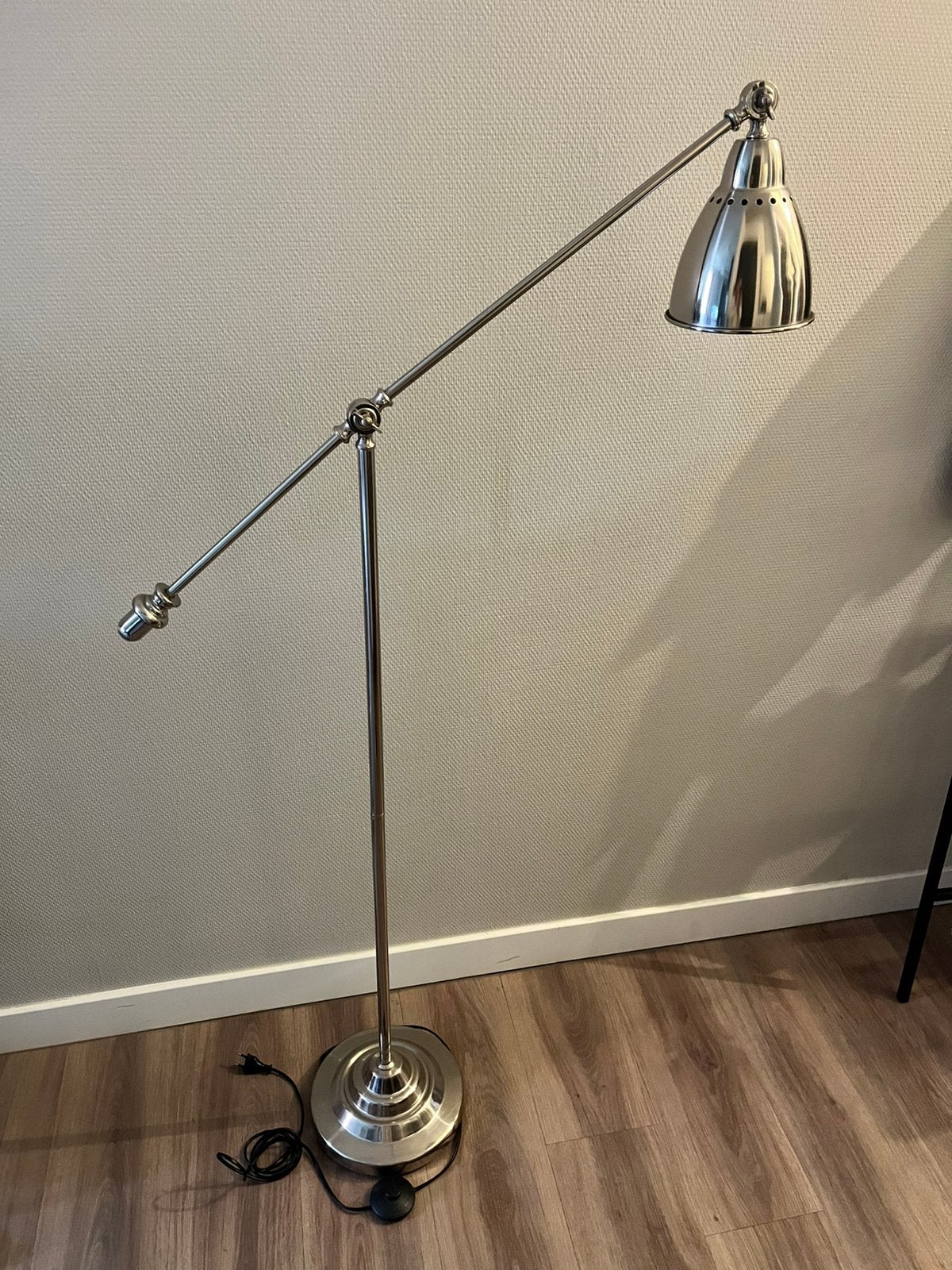 Ikea sta lamp, E27 (groot), Zo goed als nieuw, Metaal, 150 tot 200 cm
