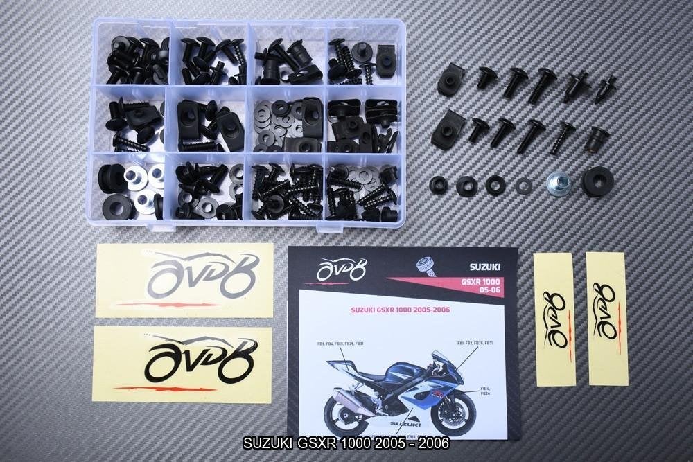 Kuip bouten set voor SUZUKI GSXR 1000 2005 - 2006, Ophalen of Verzenden, Nieuw