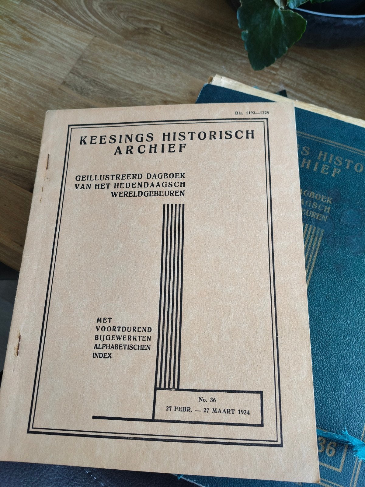Keesings Historisch Archief 1931 - 1936 Losse bladen, Ophalen of Verzenden, Gelezen