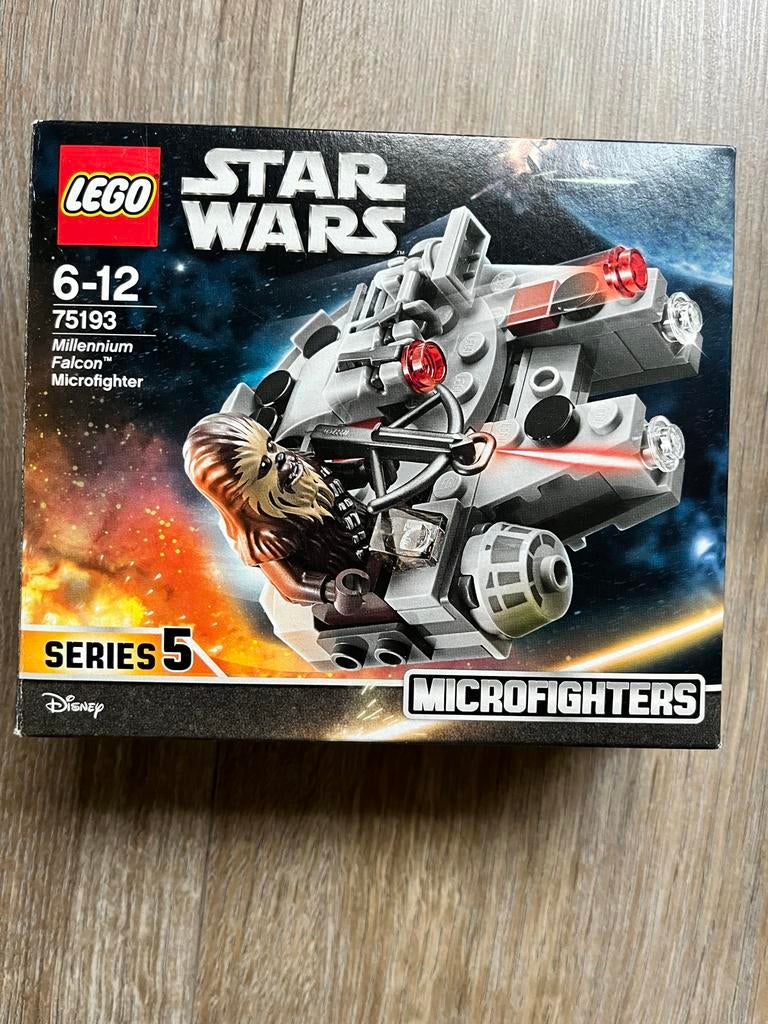 LEGO Star Wars Millennium Falcon Microfighter 75193, Ophalen, Zo goed als nieuw, Overige merken