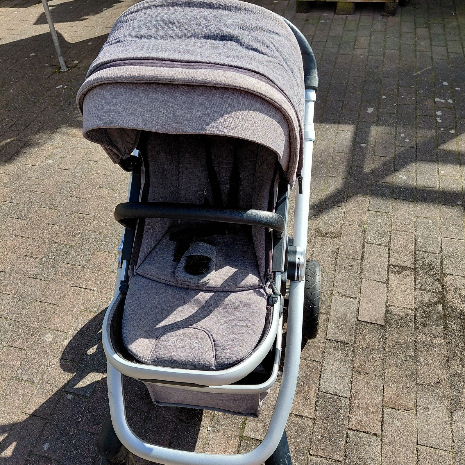 Nuna kinderwagen: van baby tot peuter, Gebruikt, Combiwagen, Met reiswieg, Ophalen