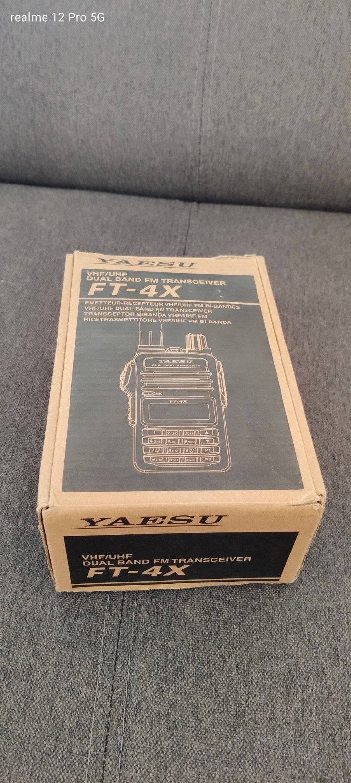 Yaesu FT-4X Dual Band Portofoon (2m/70cm) Compleet, Ophalen of Verzenden, Zo goed als nieuw, 15 km of meer, Portofoon of Walkie-talkie