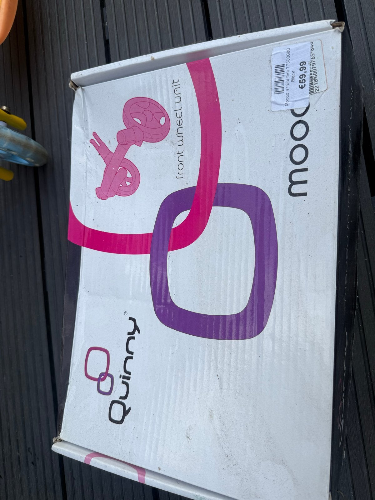 Quinny Moodd voorwielunit - Nieuw in doos, Kinderen en Baby's, Ophalen of Verzenden, Nieuw, Kinderwagen, Quinny