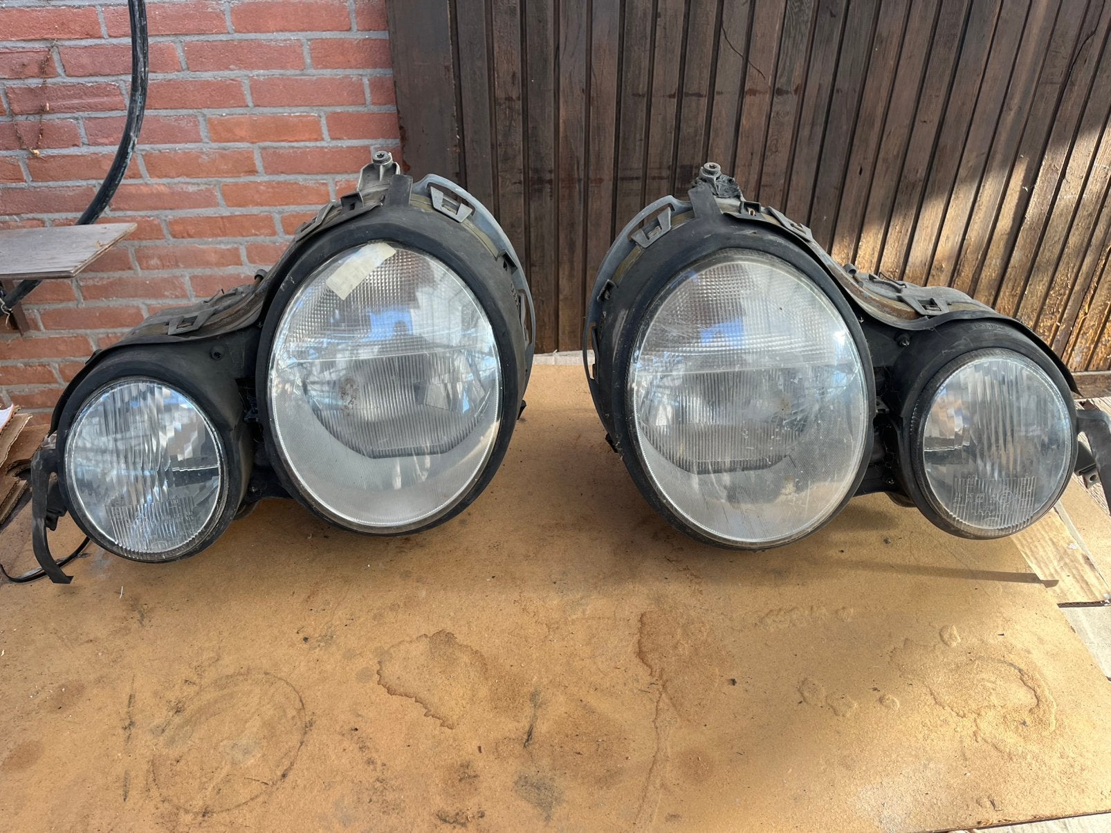 Mercedes w210 xenon koplampen, Ophalen, Gebruikt, Mercedes-Benz