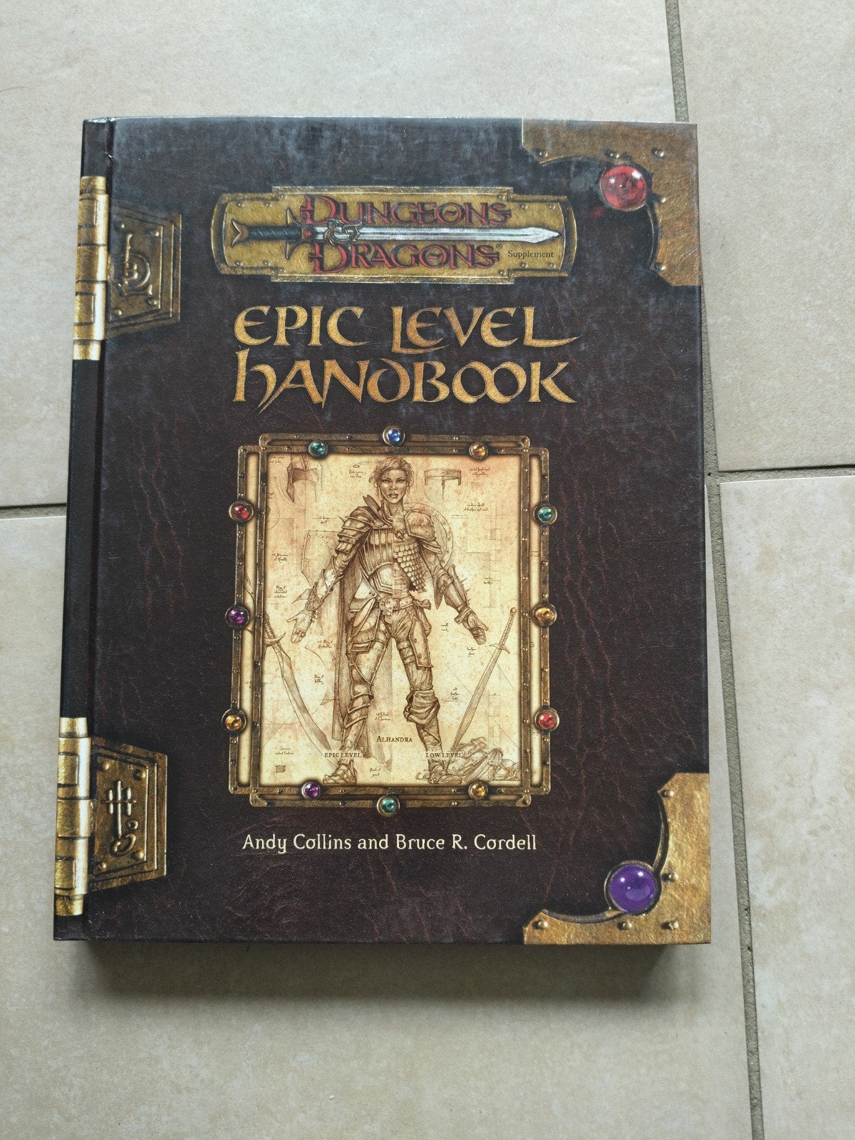 Dungeons & Dragons Epic Level Handbook, Ophalen of Verzenden, Zo goed als nieuw, Andy Collins en Bruce R. Cordell