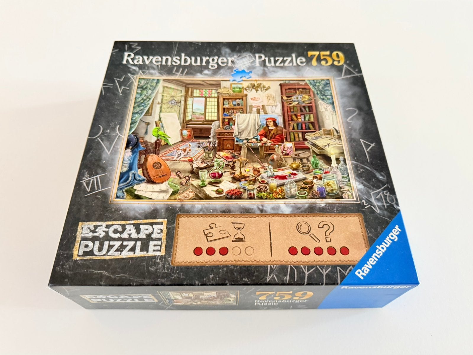 Ravensburger Escape Puzzle - Het Atelier Van Da Vinci, Verzenden, 500 t/m 1500 stukjes, Zo goed als nieuw