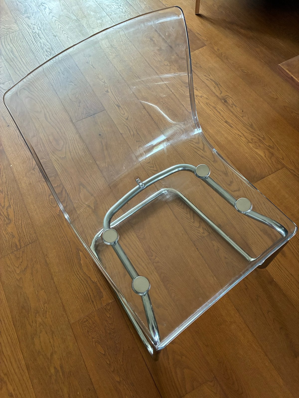 4 IKEA TOBIAS stoelen - Gebruikt, goede staat, Huis en Inrichting, Stoelen, Ophalen, Kunststof, Gebruikt, Overige kleuren