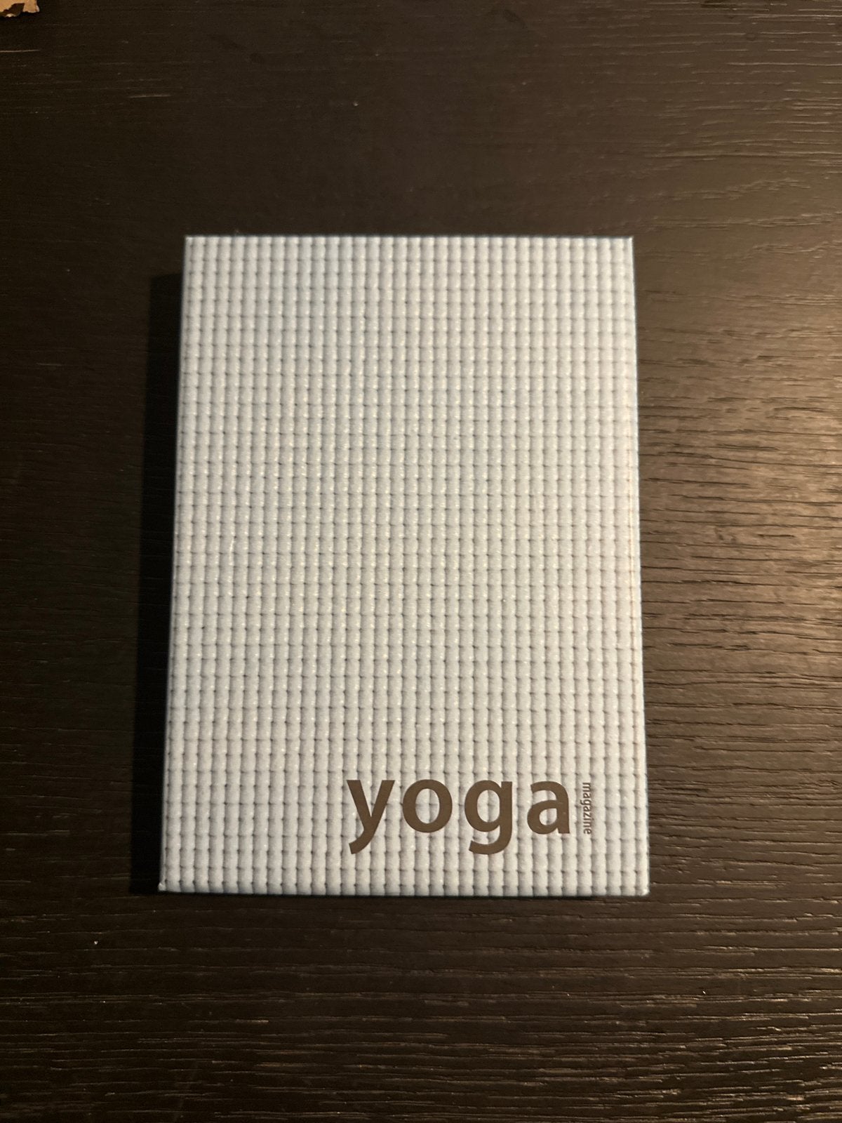 Yoga kaartenklapper - 40 houdingen om te oefenen, Ophalen of Verzenden, Zo goed als nieuw, Yoga-accessoire
