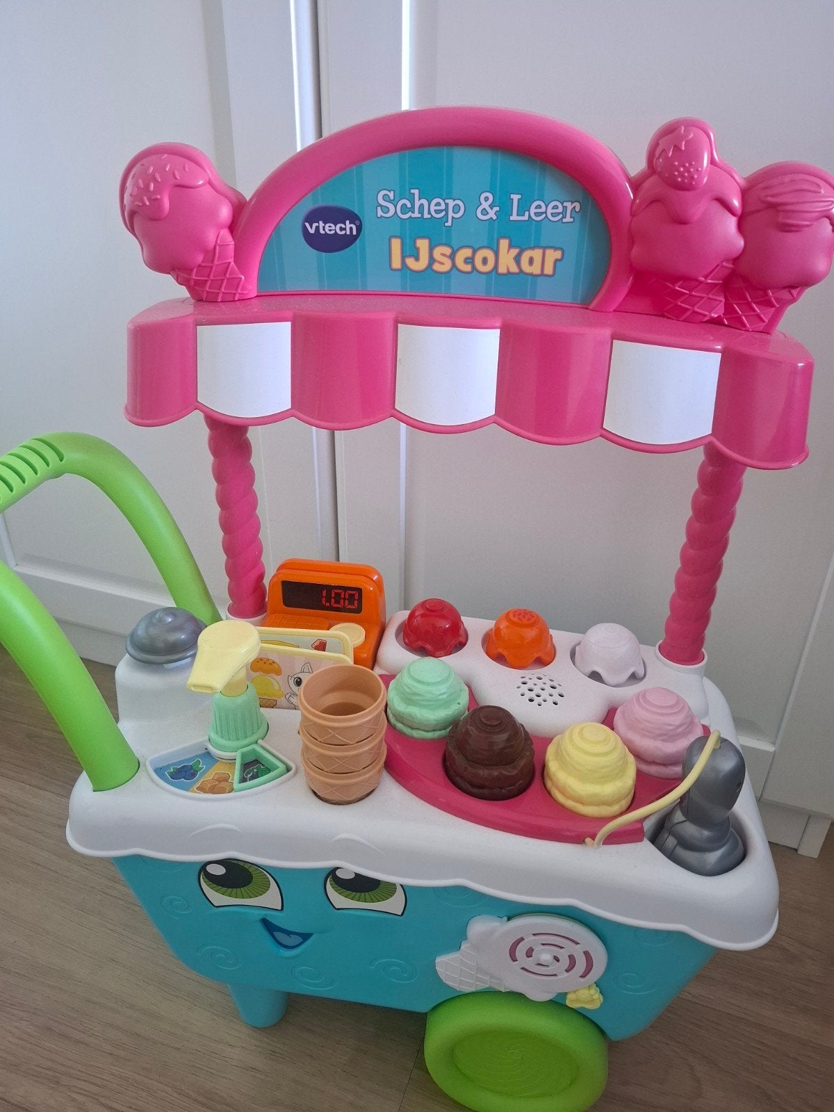 Vtech IJscokar, Ophalen, Zo goed als nieuw