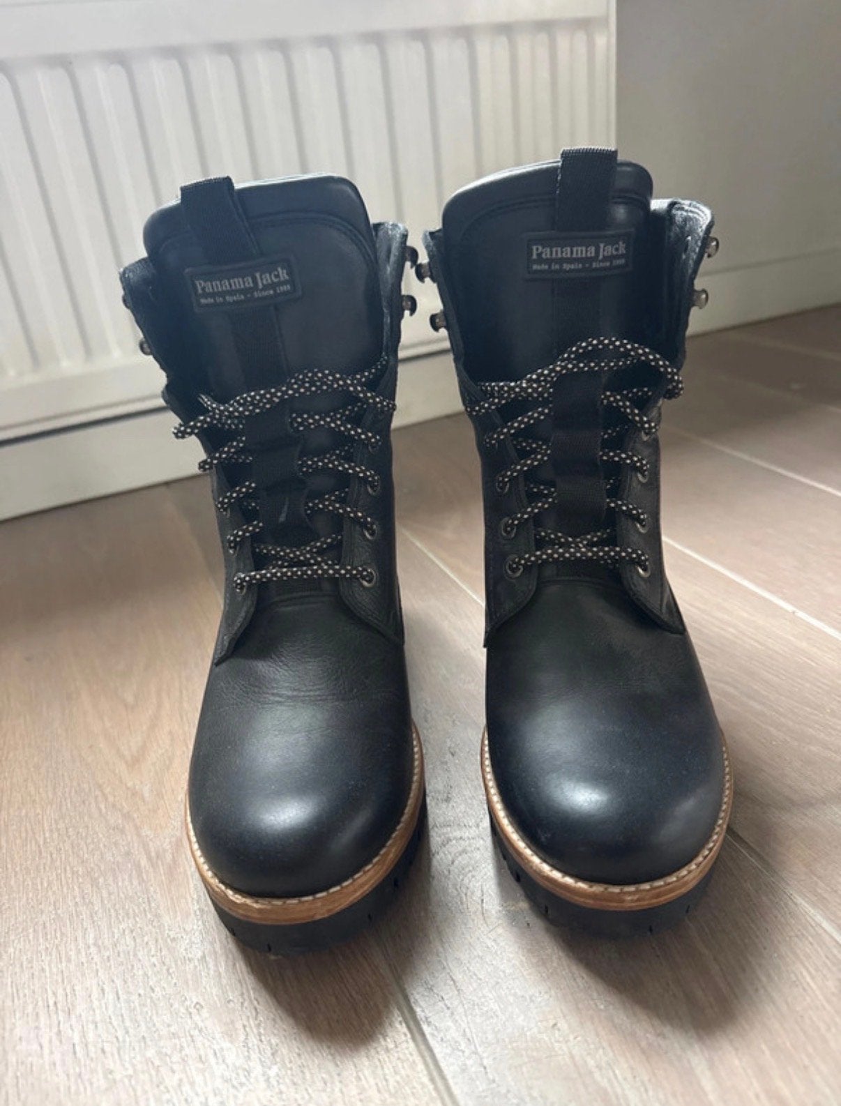 Panama Jack zwarte leren laarzen maat 40, Kleding | Dames, Schoenen, Zwart, Lage of Enkellaarzen, Nieuw, Ophalen of Verzenden