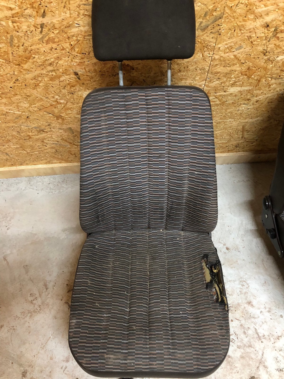Mercedes 609 stoelen, Ophalen, Gebruikt