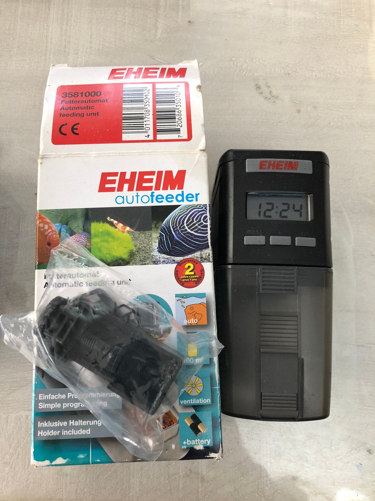 EHEIM automatische voedselautomaat, Verzenden, Gebruikt, Overige typen, Eheim