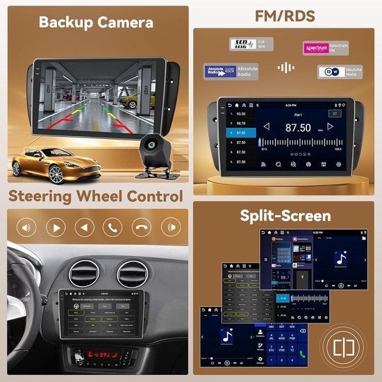 Android Autoradio Seat Ibiza 6J – Multimedia Systeem, Corvance B.V., Verzenden, Nieuw, Corvancebol@gmail.com