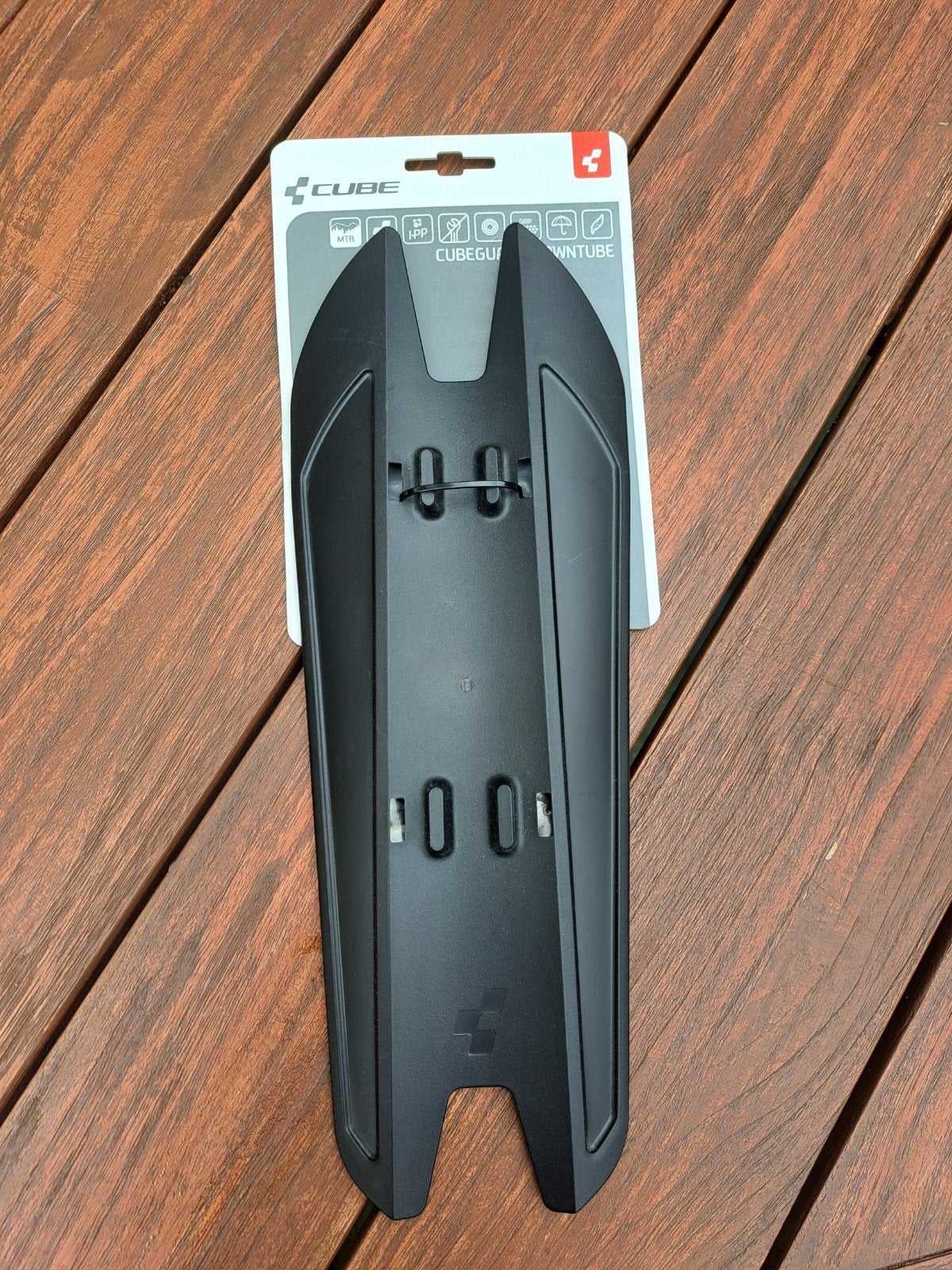 Cube Cubeguard Downtube MTB spatbord, Fietsen en Brommers, Fietsonderdelen, Spatbord, Kunststof, Ophalen of Verzenden, Zo goed als nieuw