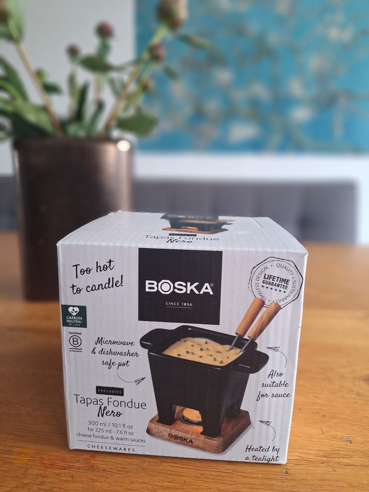 Boska Tapas Fondue Nero - Nieuw in doos, Overige typen, Nieuw, Ophalen of Verzenden, Zwart