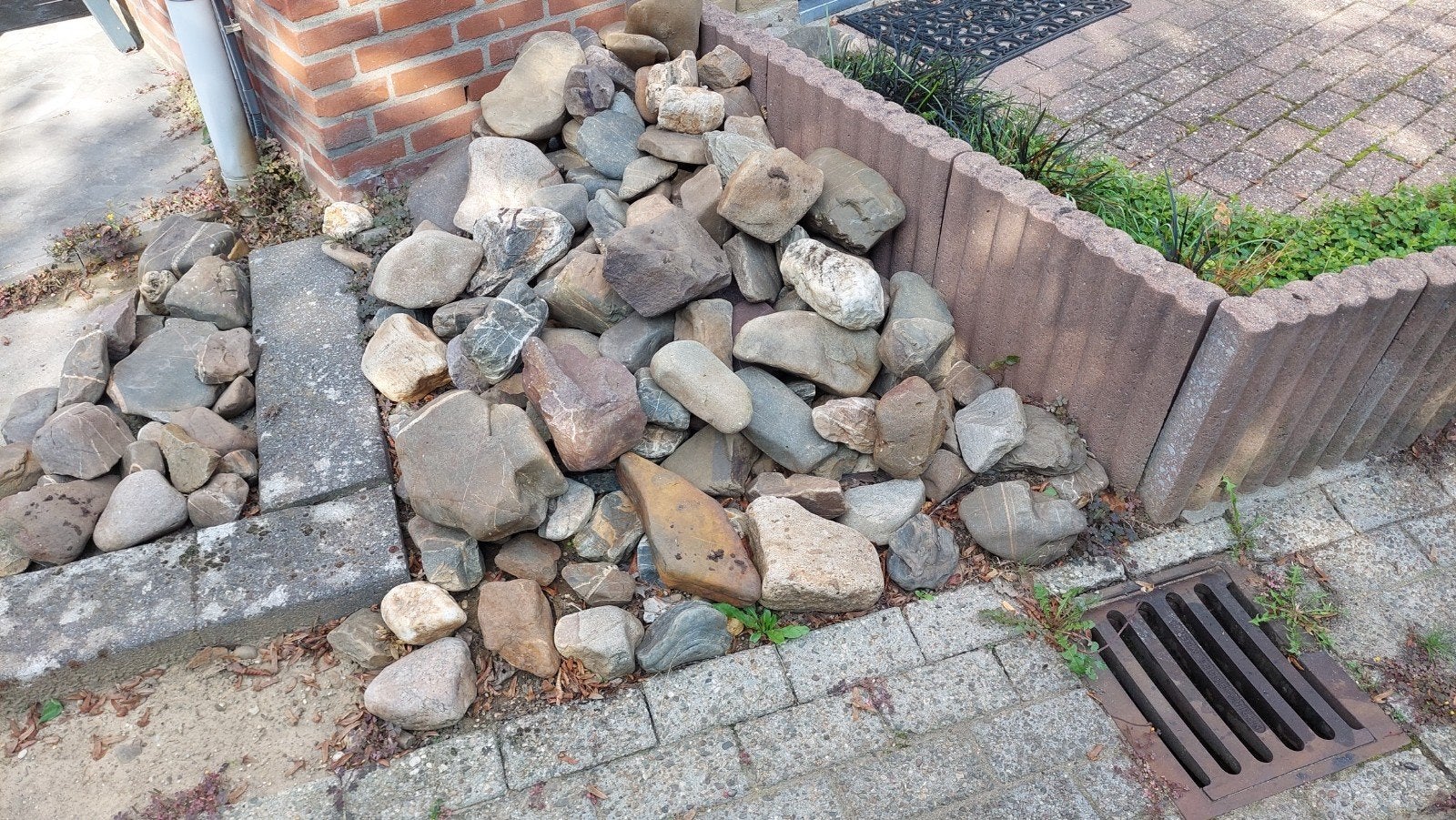 MAASKEIEN, GROTE PARTIJ, GRATIS AFHALEN, Ophalen, Overige materialen, Gebruikt, Kei