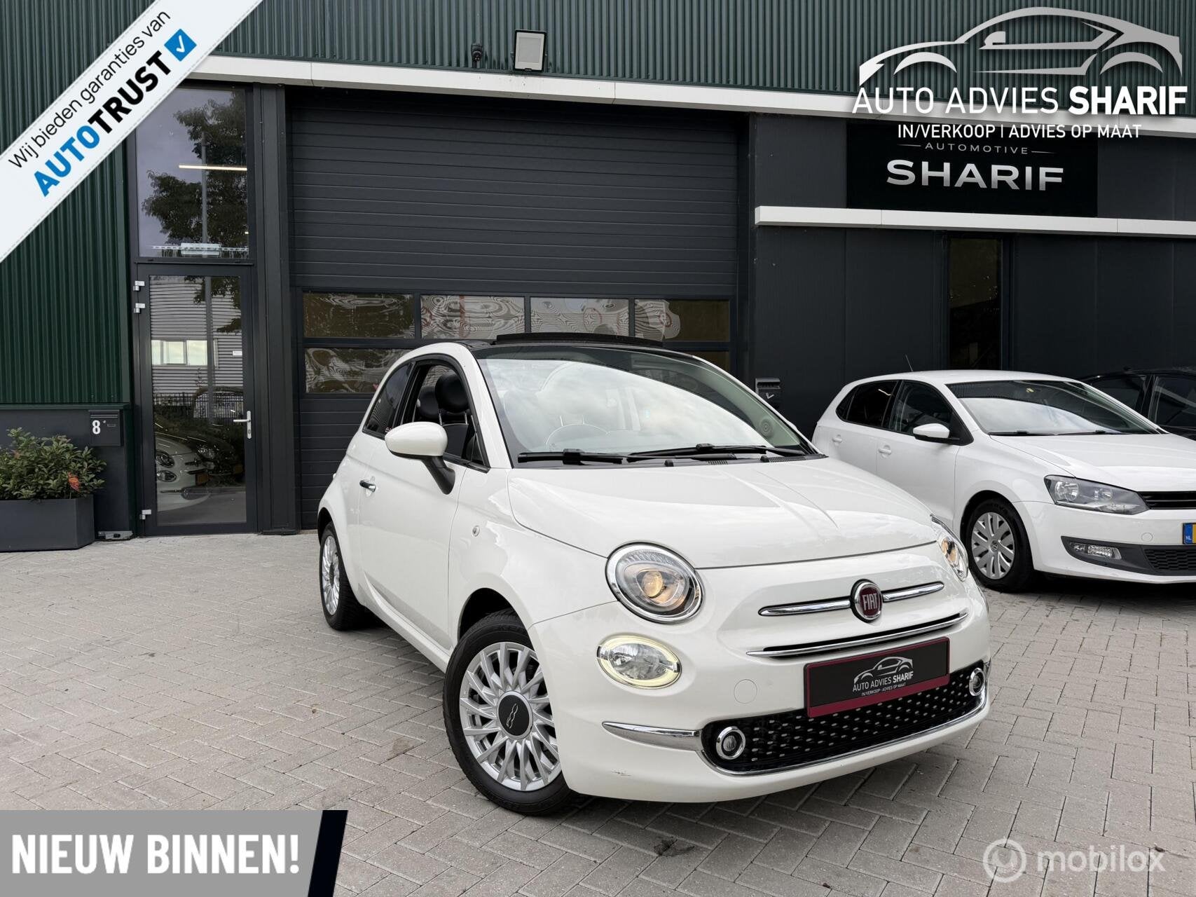 Fiat 500 C 0.9 TwinAir Bluetooth|LED|CarPlay|Camera|Cabrio|, 86 pk, Gebruikt, Euro 6, Cabriolet