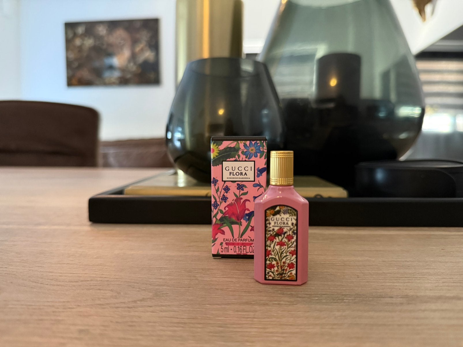 Mini parfum Gucci Flora Gorgeous Gardenia, 5 ml, Ophalen of Verzenden, Nieuw